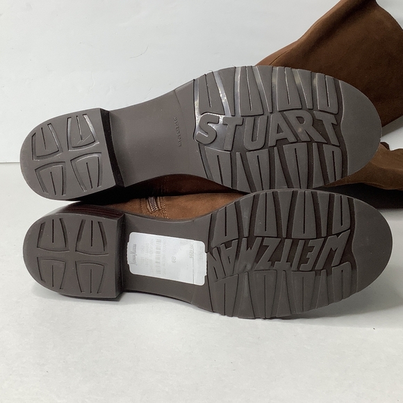 Stuart Weitzman Hilo suede over knee walnut boots 6 $798 - Picture 14 of 14
